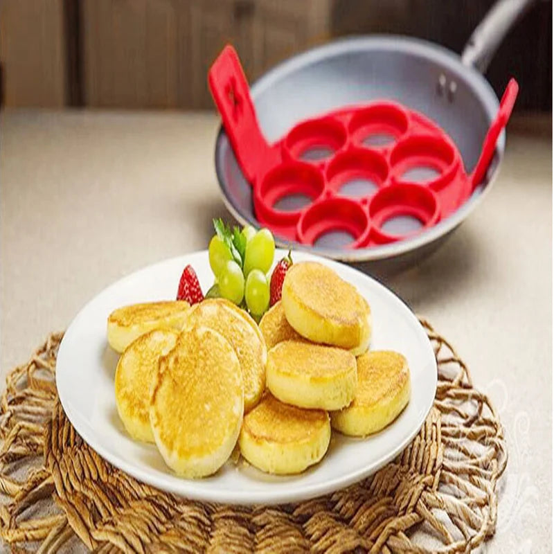 Nonstick Pancake Maker Silicone Egg Ring Maker