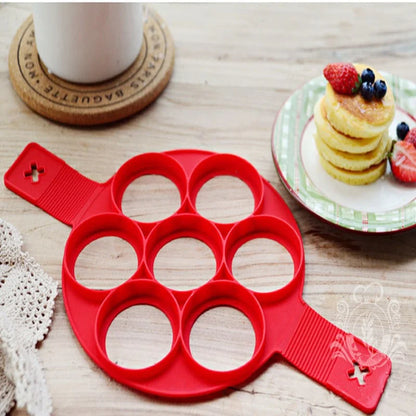 Nonstick Pancake Maker Silicone Egg Ring Maker