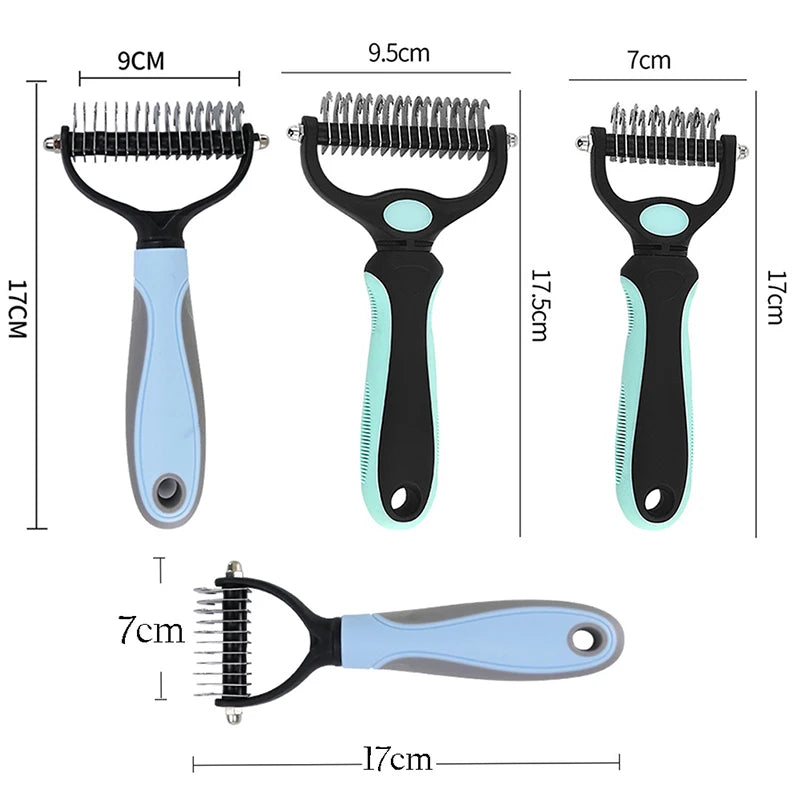 Professional Pet Deshedding Brush Dog Hair Remover