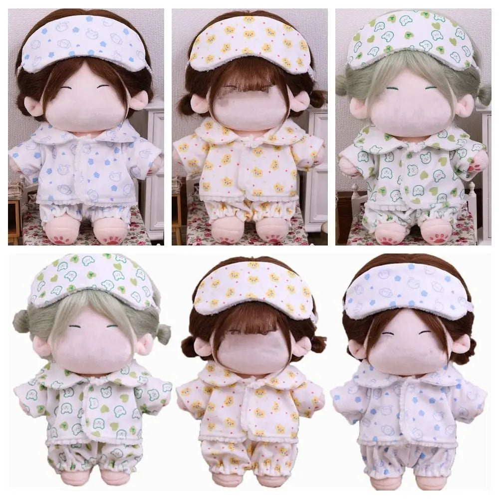 20cm Doll Pajamas Suit Photo Props Shirt