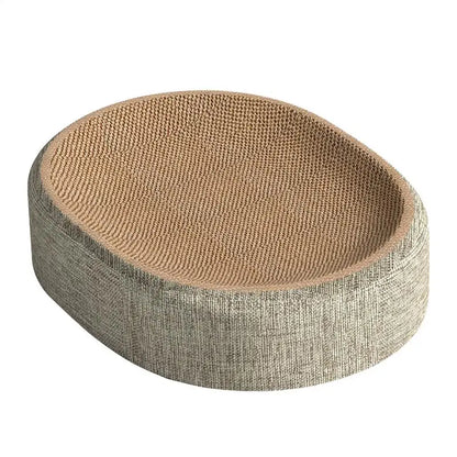 Oval Shape Scratch Pad For Cats sisal Scratching
