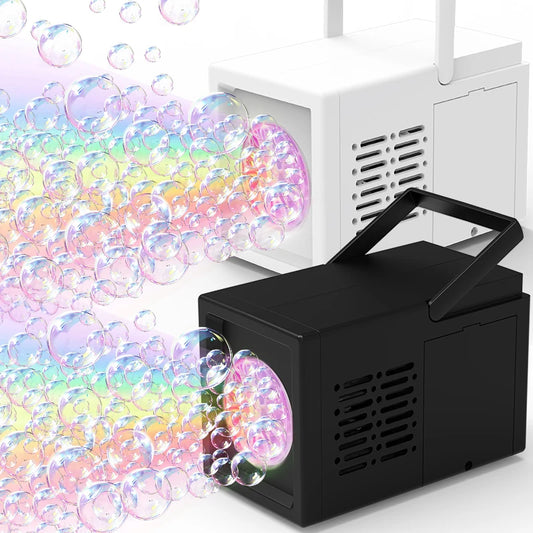 Fully automatic electric bubble machine