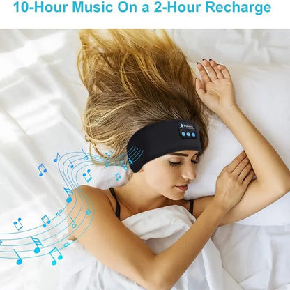 Fone Bluetooth Earphones Sports Sleeping Headband