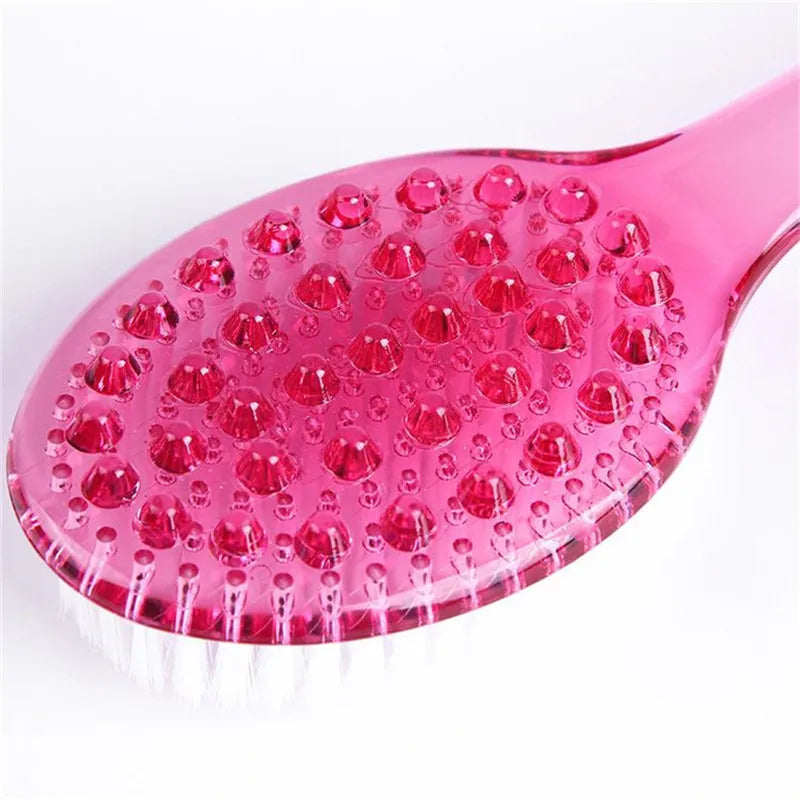 1Pc Long Handle Bath Brush Soft Hair Bath Brush Back