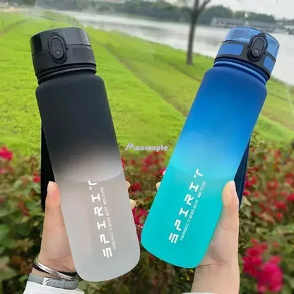 1 Liter Large Capacity Sports Water Bottle Leak Proof