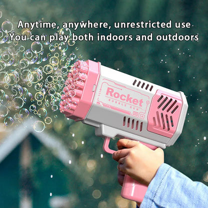 Bubble Machine 40-Hole Children's Outdoor Toy