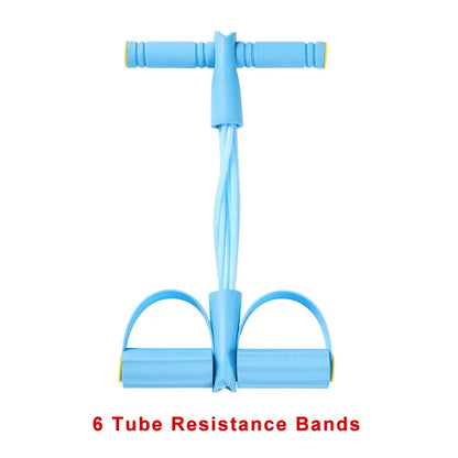 4-Level Resistance Band Tensioner with Non-Slip Handles