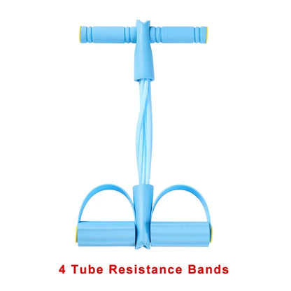 4-Level Resistance Band Tensioner with Non-Slip Handles