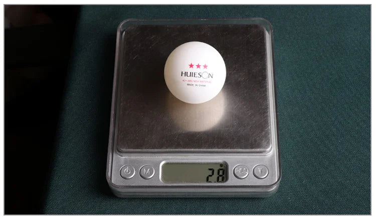10 PCS Huieson New ABS Plastic Table Tennis Balls