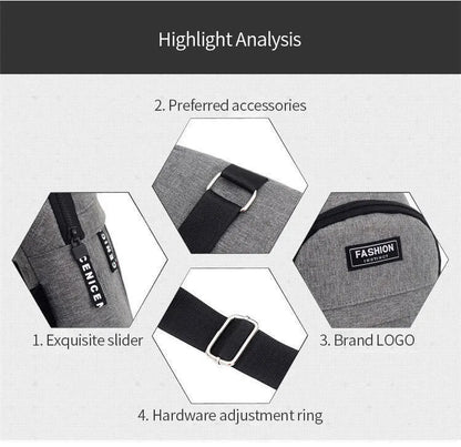 Men's Waterproof Large Capacity Fanny Pack