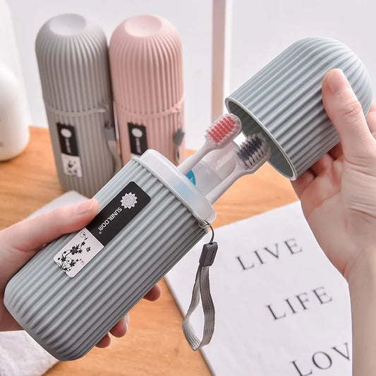 Portable Toothbrush Toothpaste Holder Toothbrush Case