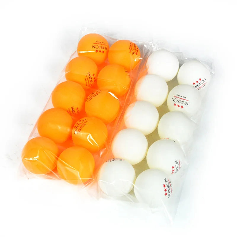 10 PCS Huieson New ABS Plastic Table Tennis Balls