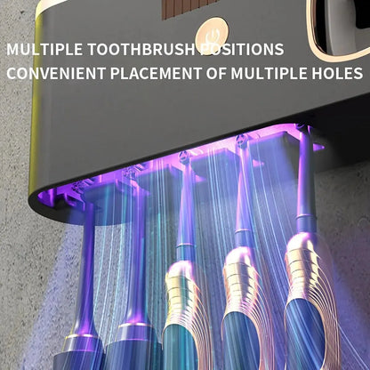 Household 3 in 1 UV Light Electric Toothbrush Sanitizer Wall