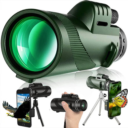 Portable Zoom HD 5000M Telescope Folding Long Distance