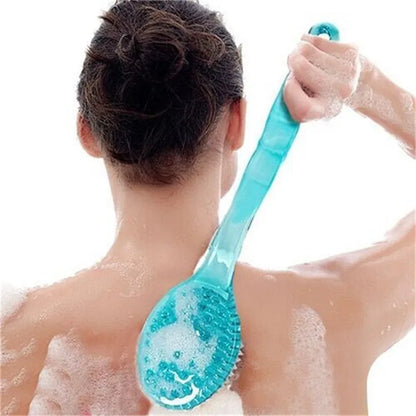 1Pc Long Handle Bath Brush Soft Hair Bath Brush Back